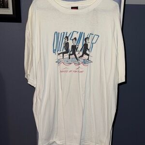 Quiksilver White Surfers of Fortune Tee